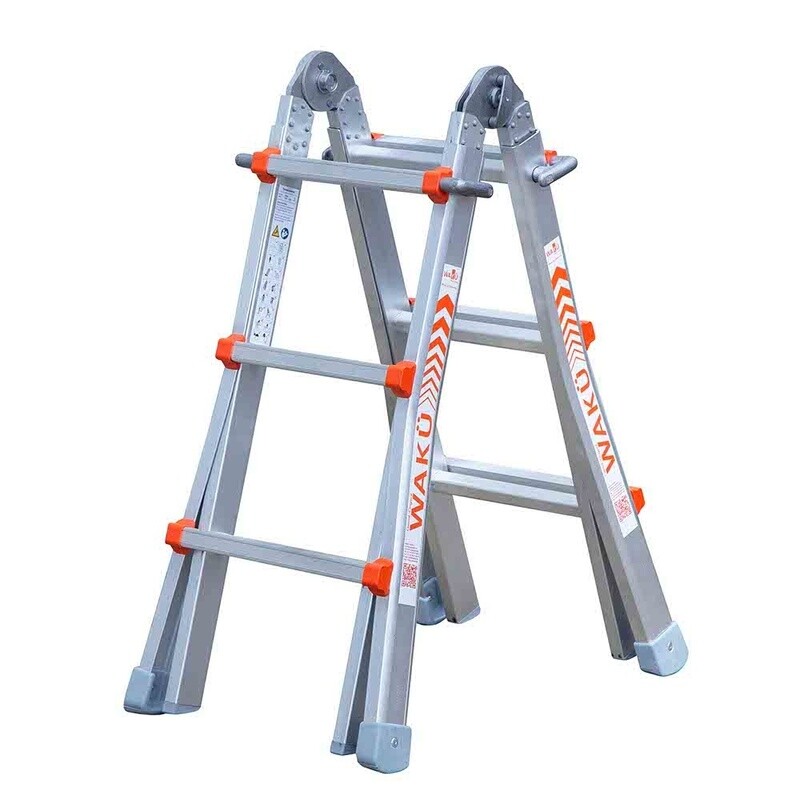 WAKU TELESCOPIC COMBINATION LADDER 4X3
