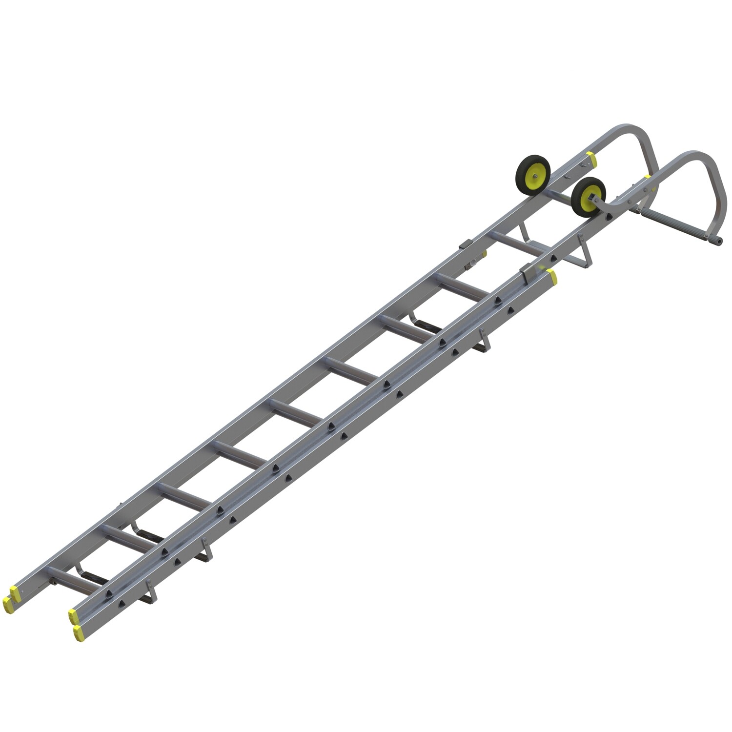 WERNER DOUBLE SECTION ROOF LADDER 3.21M