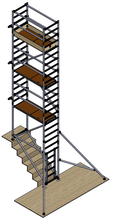 UTS STAIRWELL ACCESS TOWER 5.8M PLATFORM HEIGHT