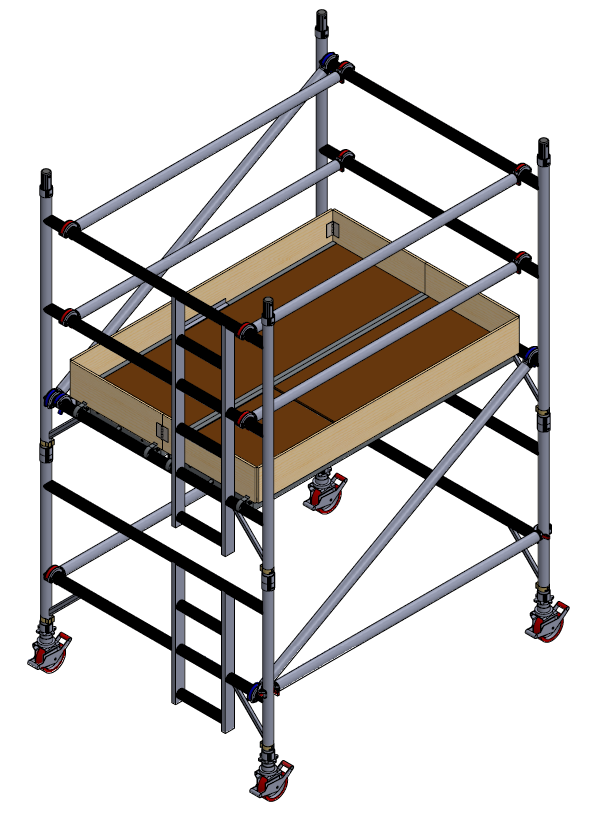 UTS 500 LADDERSPAN 3T 1.45M (W) X 1.8M (L) 1.7M PLATFORM HEIGHT