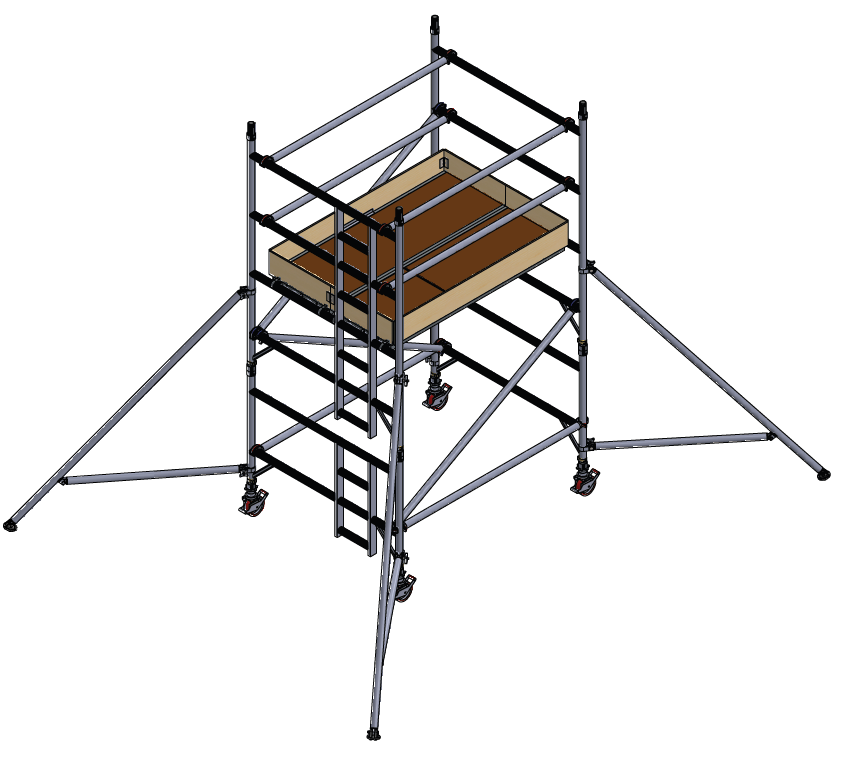 UTS 500 LADDERSPAN 3T 1.45M (W) X 1.8M (L) 2.2M PLATFORM HEIGHT