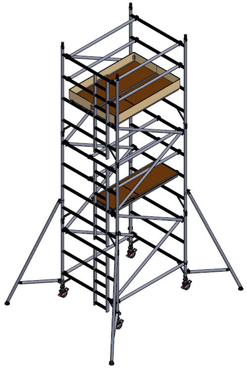 UTS 500 LADDERSPAN 3T 1.45M (W) X 1.8M (L) 4.7M PLATFORM HEIGHT
