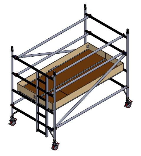 UTS 500 INDUSTRIAL 3T 1.45M (W) X 2.5M (L) 1.2M PLATFORM HEIGHT