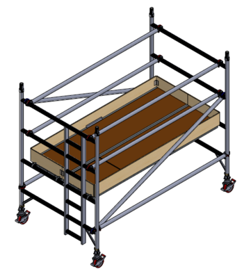 UTS 500 INDUSTRIAL 3T 1.45M (W) X 2.5M (L) 1.2M PLATFORM HEIGHT