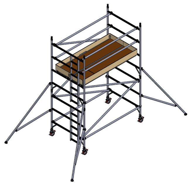UTS 500 INDUSTRIAL 3T 1.45M (W) X 2.5M (L) 2.7M PLATFORM HEIGHT