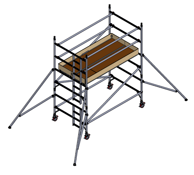UTS 500 INDUSTRIAL 3T 1.45M (W) X 2.5M (L) 2.2M PLATFORM HEIGHT
