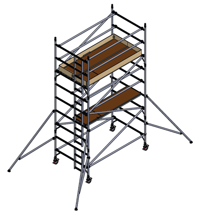 UTS 500 INDUSTRIAL 3T 1.45M (W) X 2.5M (L) 3.7M PLATFORM HEIGHT