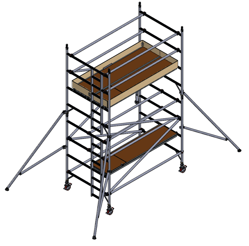 UTS 500 INDUSTRIAL 3T 1.45M (W) X 2.5M (L) 3.2M PLATFORM HEIGHT