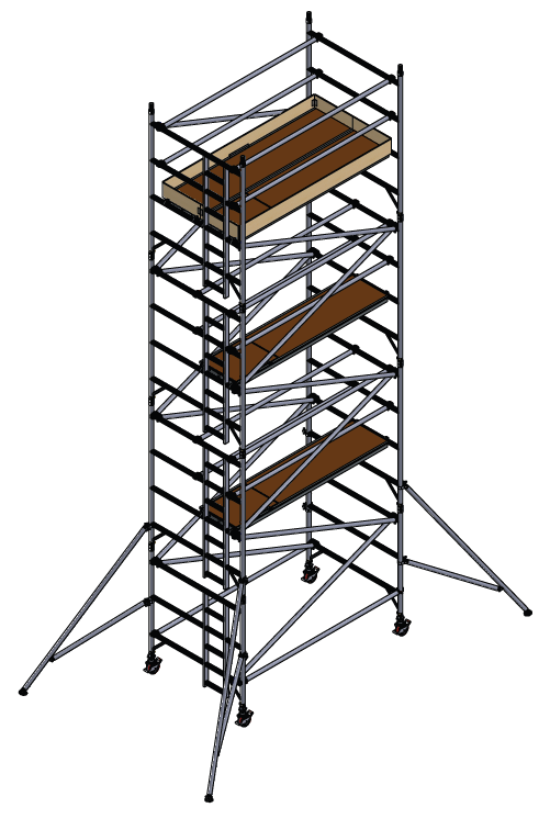 UTS 500 INDUSTRIAL 3T 1.45M (W) X 2.5M (L) 6.7M PLATFORM HEIGHT