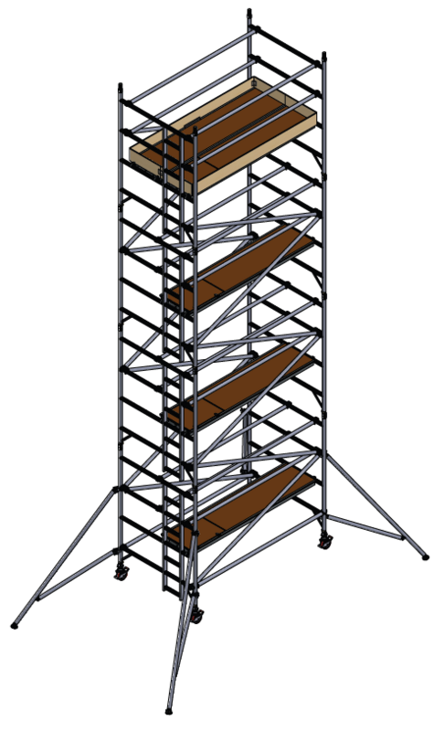 UTS 500 INDUSTRIAL 3T 1.45M (W) X 2.5M (L) 7.2M PLATFORM HEIGHT