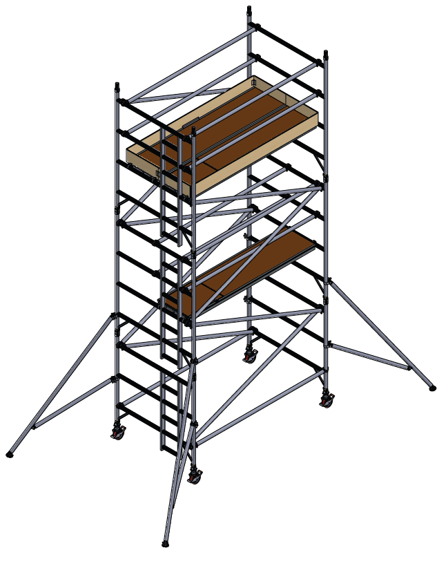 UTS 500 INDUSTRIAL 3T 1.45M (W) X 2.5M (L) 4.7M PLATFORM HEIGHT
