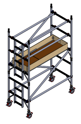 UTS 500 LADDERSPAN 3T 0.85M (W) X 1.8M (L) 1.7M PLATFORM HEIGHT