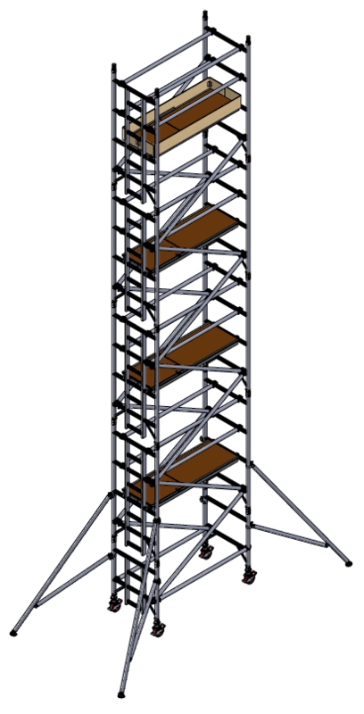 UTS 500 LADDERSPAN 3T 0.85M (W) X 1.8M (L) 8.2M PLATFORM HEIGHT