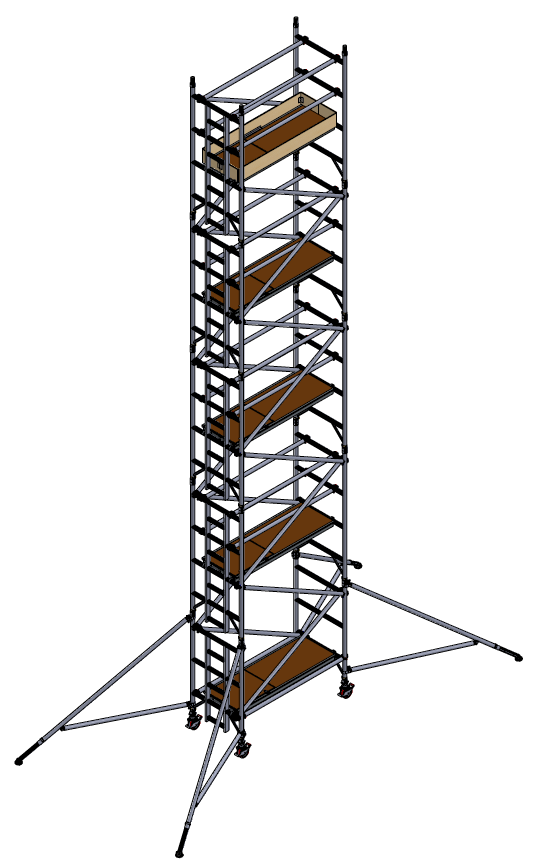 UTS 500 LADDERSPAN 3T 0.85M (W) X 1.8M (L) 8.7M PLATFORM HEIGHT