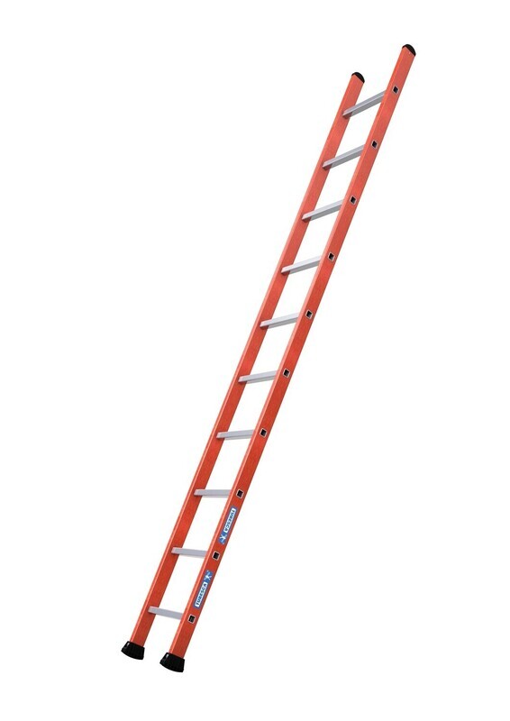 TUBESCA FIBREGLASS SINGLE SECTION LADDER 2.97M