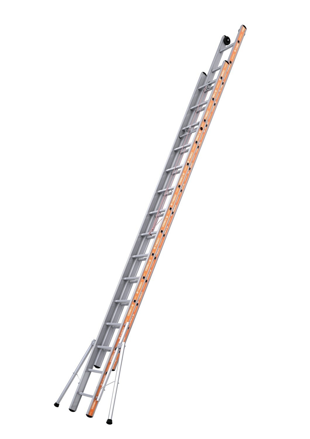 TUBESCA PRONOR 2 SECTION ROPE OPERATED LADDER 4.37M