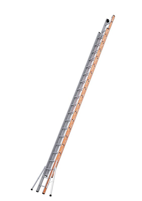 TUBESCA PRONOR 2 SECTION ROPE OPERATED LADDER 5.77M