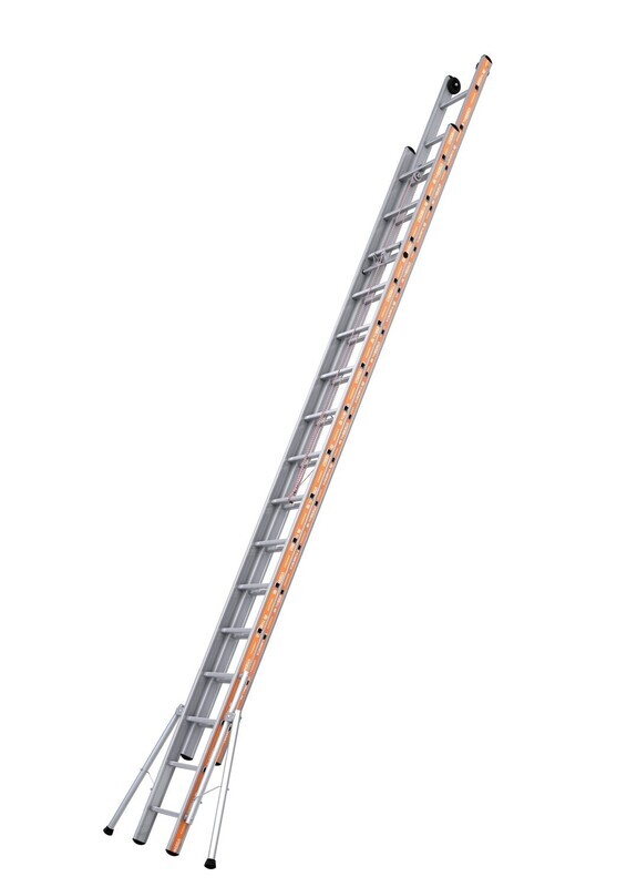 TUBESCA PRONOR 2 SECTION ROPE OPERATED LADDER 4.65M