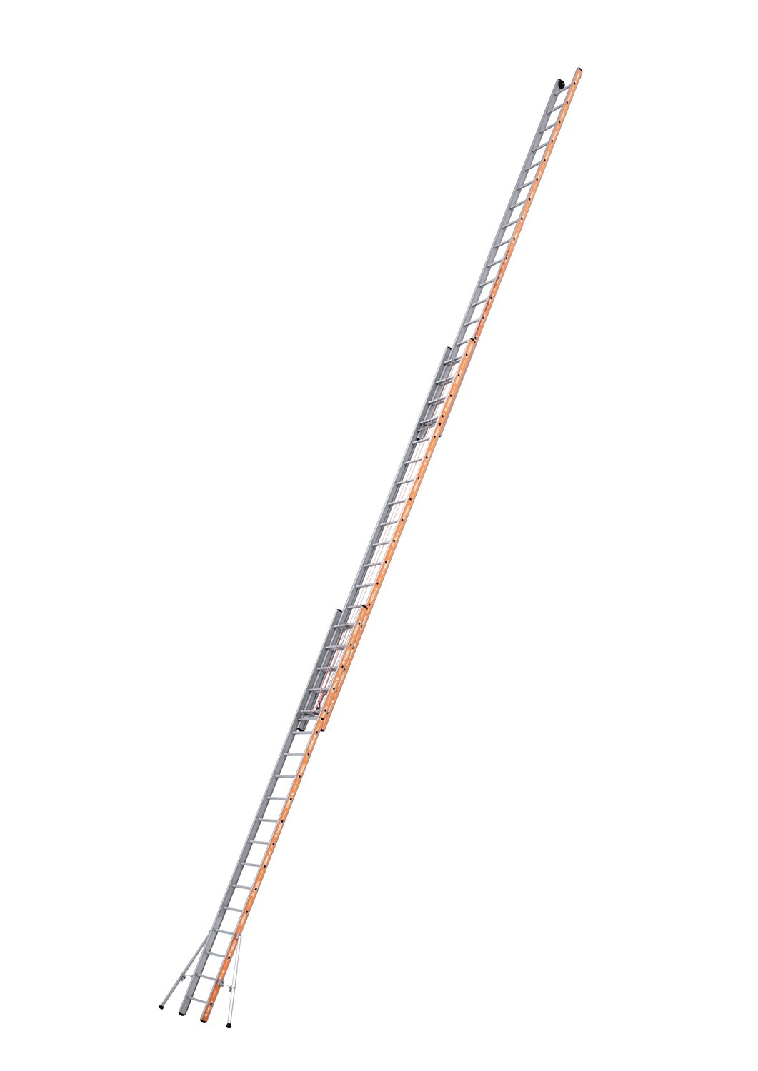 TUBESCA PRONOR 3 SECTION ROPE OPERATED LADDER 5.21M