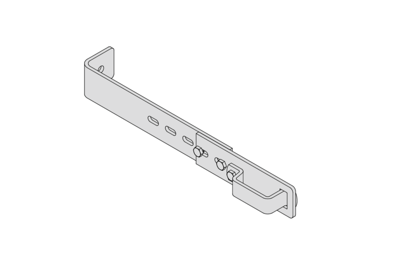HYMER ADJUSTABLE WALL BRACKET 172-300MM
