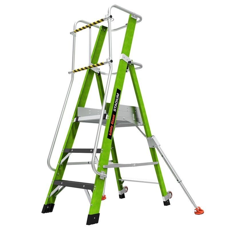 LITTLE GIANT STADIUM SERIES 2.0 PODIUM STEPLADDER 3 TREAD
