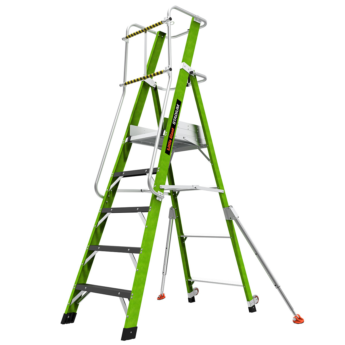 LITTLE GIANT STADIUM SERIES 2.0 PODIUM STEPLADDER 5 TREAD