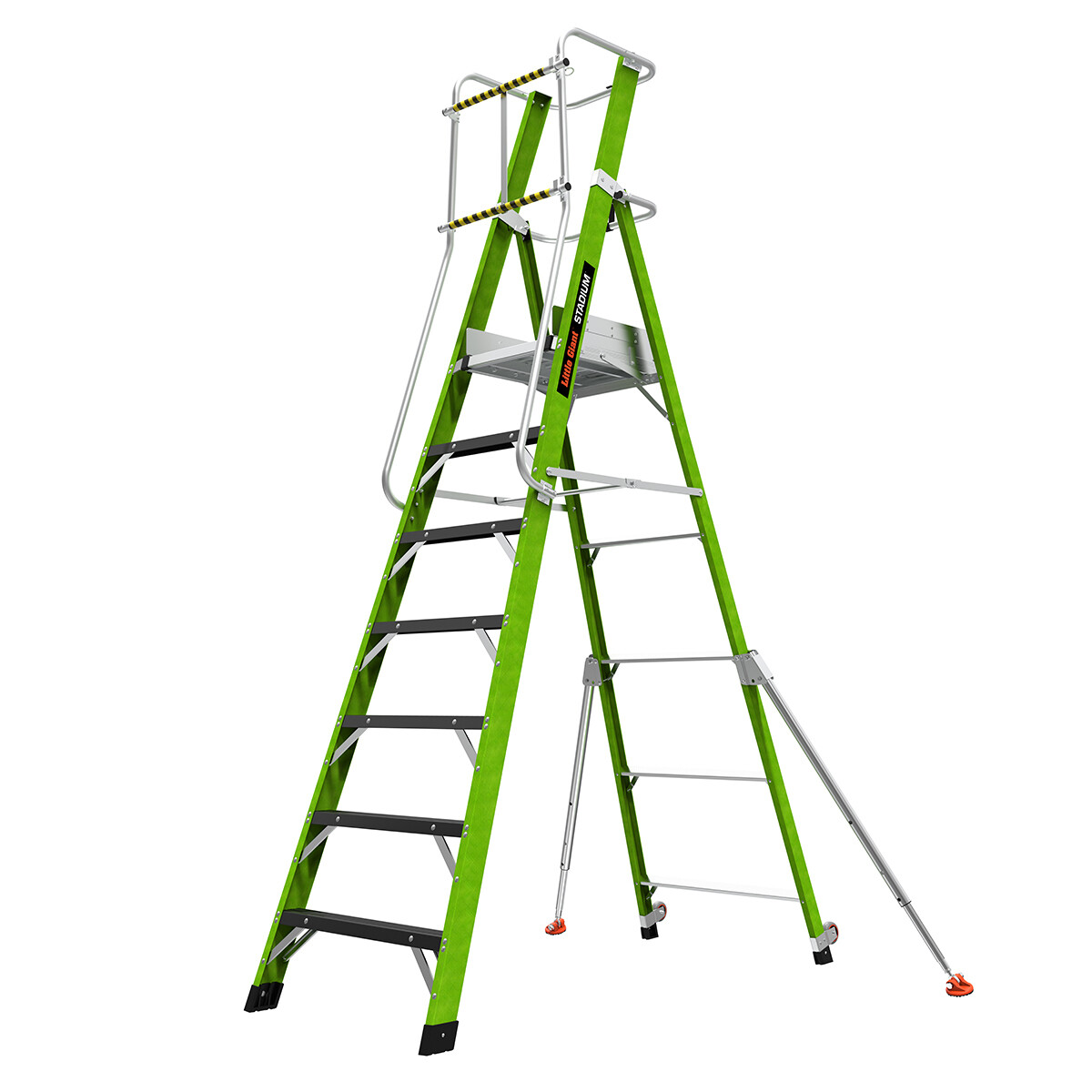 LITTLE GIANT STADIUM SERIES 2.0 PODIUM STEPLADDER 7 TREAD
