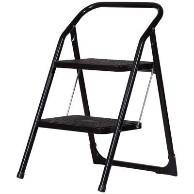 WERNER (ABRU) BLACK STEPSTOOL 2 TREAD