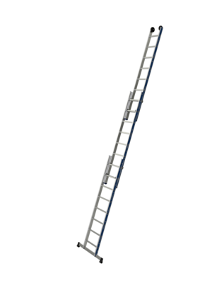 TUBESCA PLATINIUM 3 SECTION PUSH-UP LADDER 2.47M