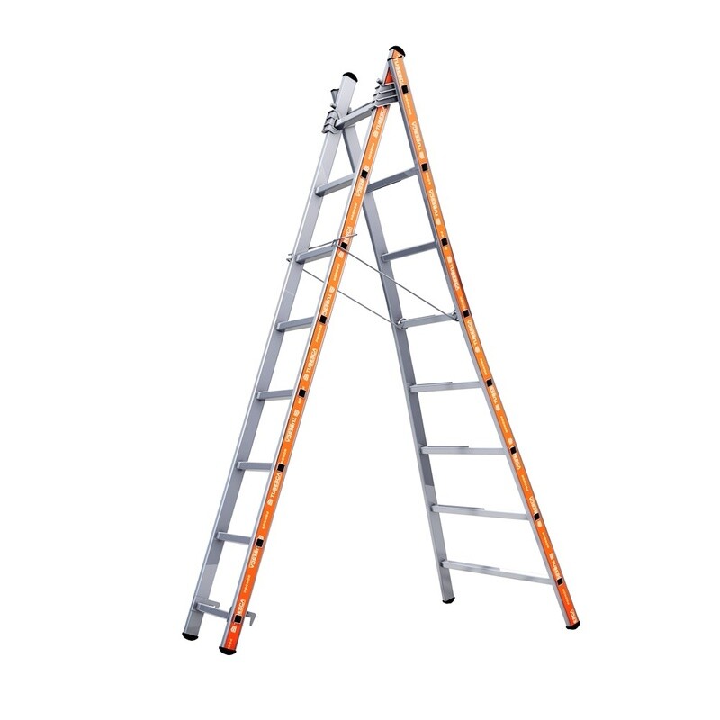 TUBESCA PRONOR 2 SECTION COMBINATION LADDER 2.41M