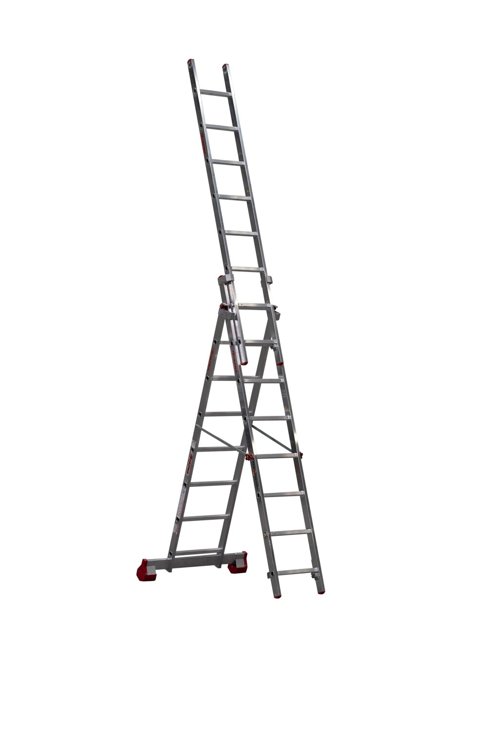 FARAONE TRIPLE SECTION COMBINATION LADDER 2.5M