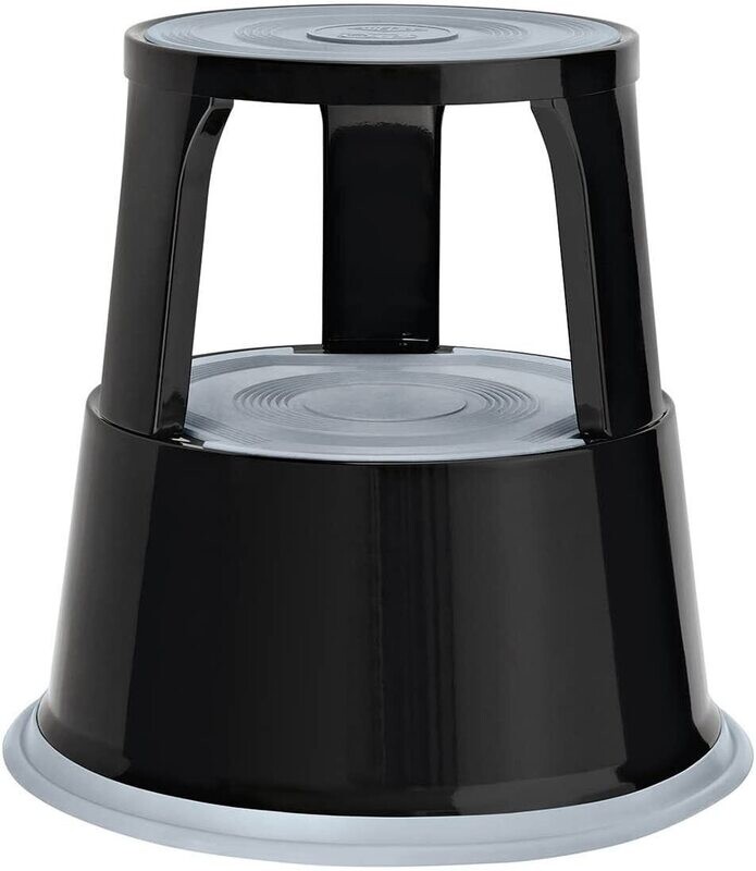 KICK STOOL METAL BLACK