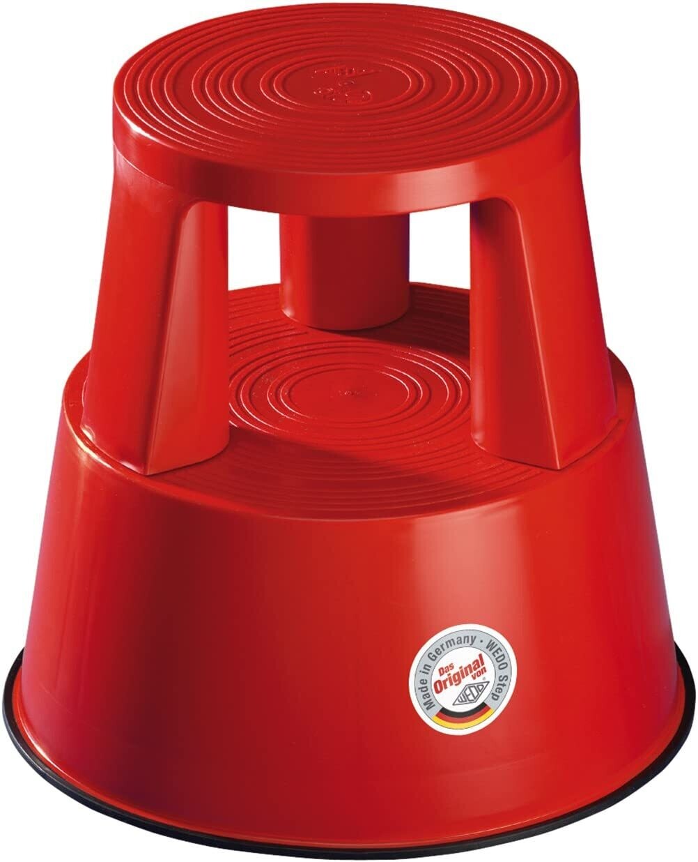 KICK STOOL PLASTIC RED