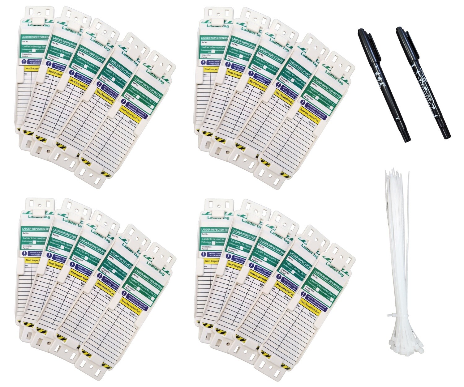 LADDER TAG KIT (BOX OF 20)