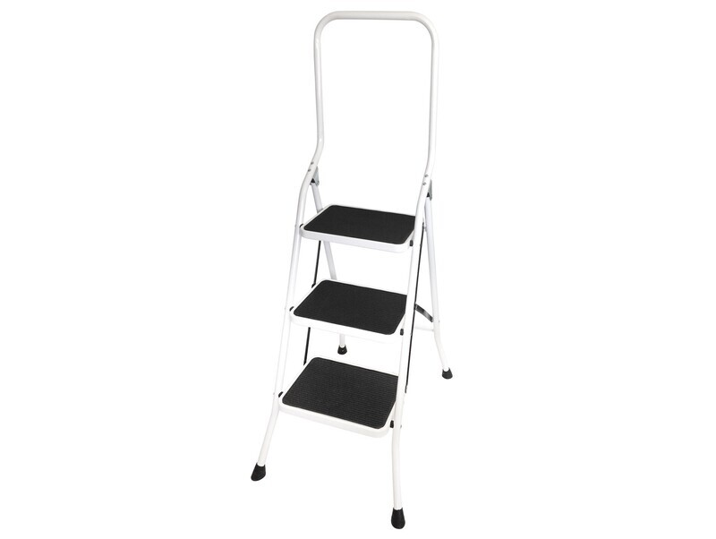 TUBESCA HIGH HANDRAIL STEPSTOOL 3 TREAD