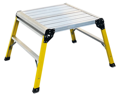 ZARGES FIBREGLASS WORK PLATFORM, DOUBLE WIDTH 600MM