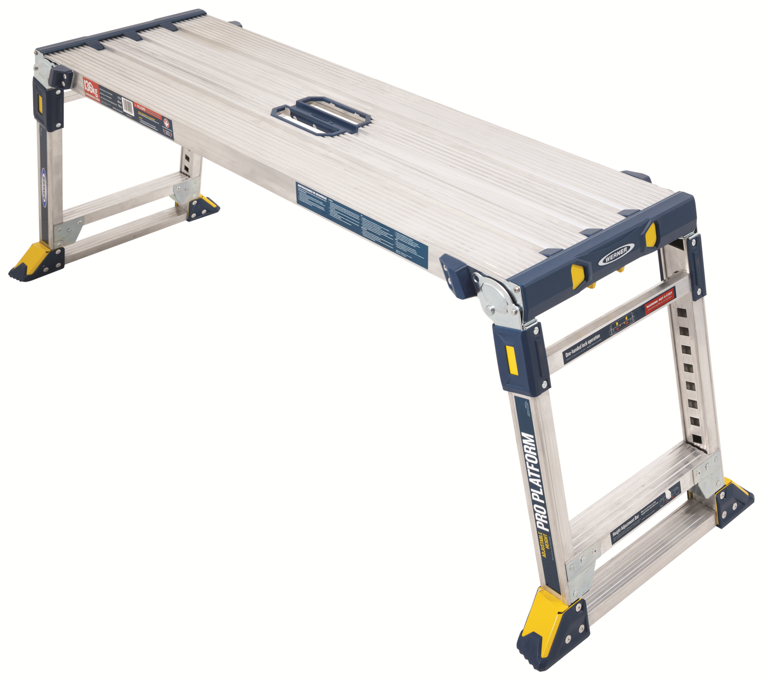 WERNER ADJUSTABLE PRO WORK PLATFORM