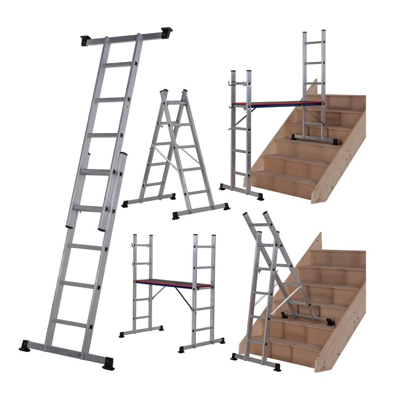 COMBINATION LADDER 5 IN 1 WITH PLATFORM