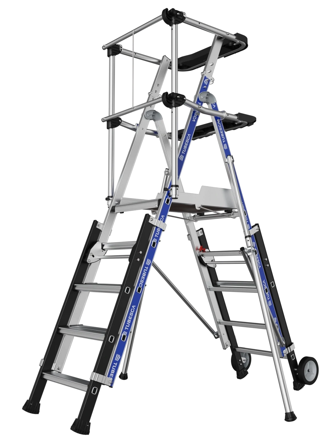 TUBESCA SHERPACOPIC SERIES 3.0 PODIUM STEPLADDER LIFT GATE 5-7 TREAD