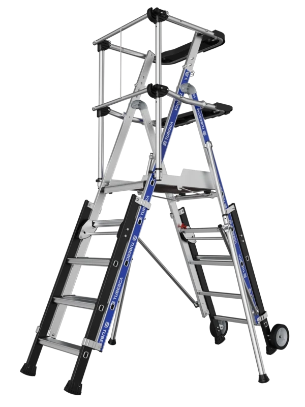 TUBESCA SHERPACOPIC SERIES 3.0 PODIUM STEPLADDER LIFT GATE 5-7 TREAD