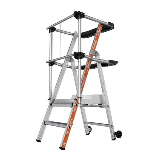 TUBESCA RAPTOR SERIES 3.0 PODIUM STEPLADDER LIFT GATE 2 TREAD