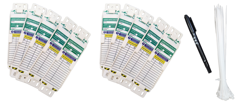 LADDER TAG KIT (BOX OF 10)
