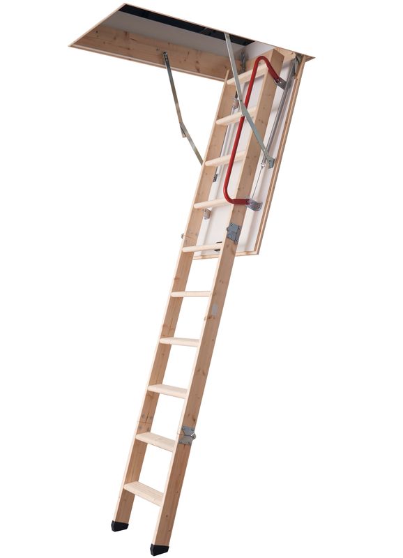 DOLLE SW36 WOODEN ATTIC LADDER 1.20 x 0.70M