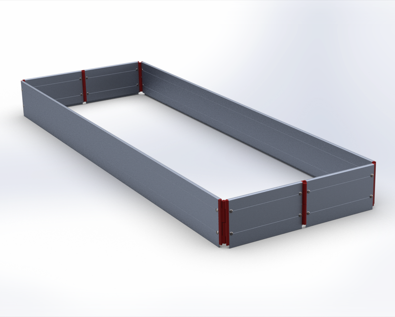 UTS SINGLE WIDTH ALUMINIUM FOLDING TOE BOARD 1.8M (L)