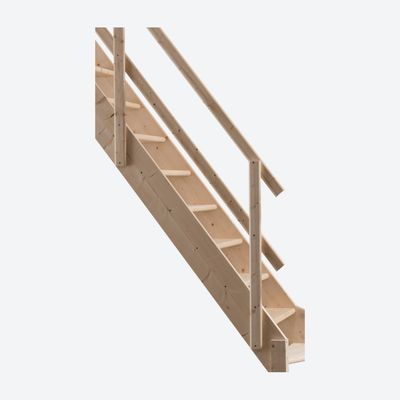 DOLLE HANDRAIL BANISTER FOR SPACE SAVING STAIRCASES