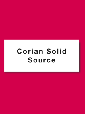 CORIAN SOLID SOURCE