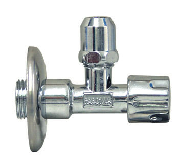 Rubinetto sottolavabo sottolavello a squadra per Bagno, Cucina 1/2 Rubinetto sottolavabo sottolavello a squadra per Bagno, Cucina 1/2"x3/8" Cromo