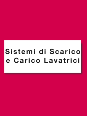SISTEMI DI CARICO / SCARICO LAVATRICI