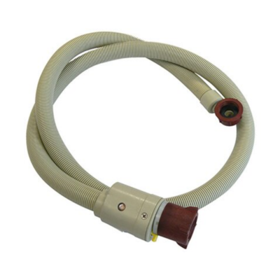 Tubo di carico lavatrice FF con curva 90° 3/4 200cm con filtro e valvola di non ritorno Pressione max 60 bar