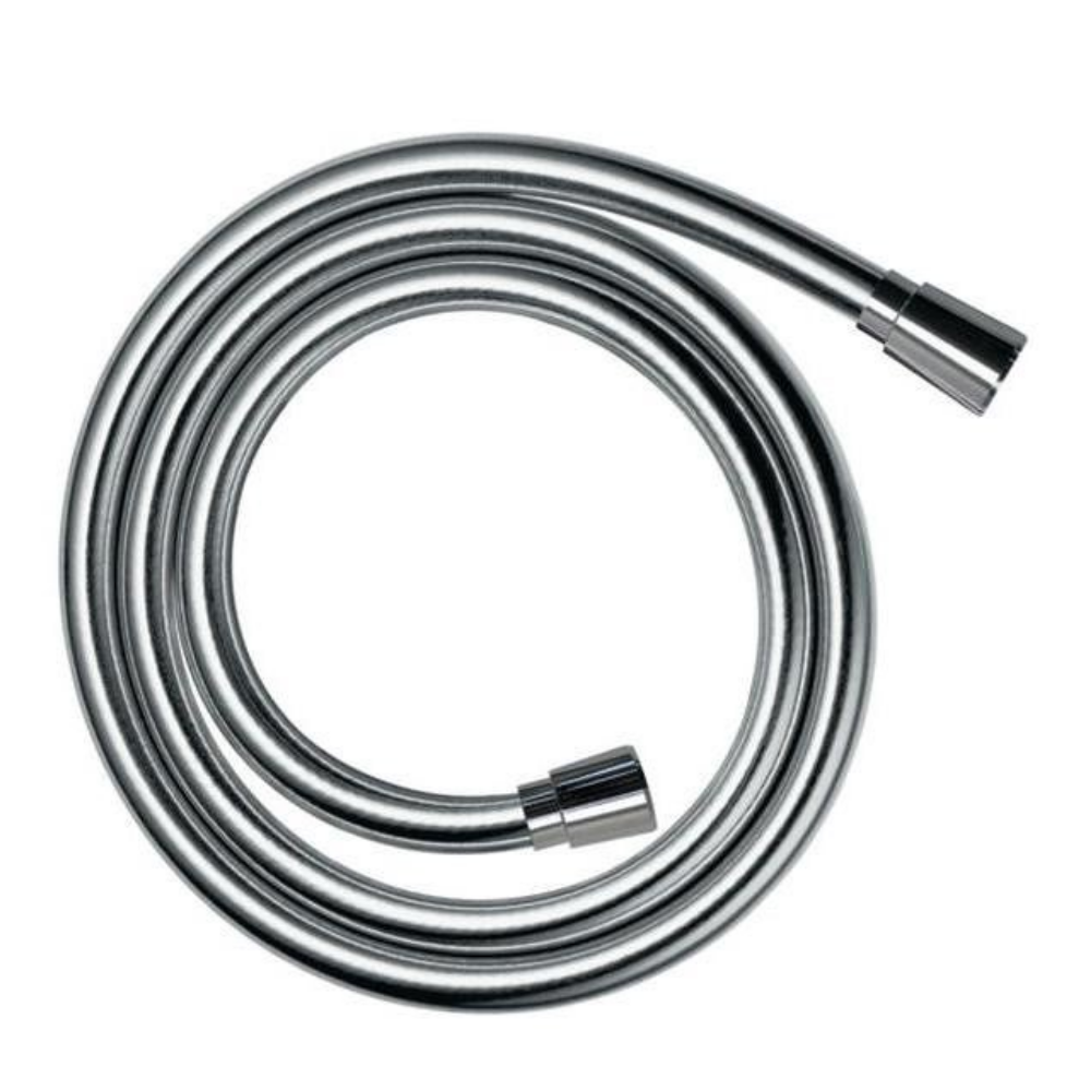 Flessibile Doccia Vasca in PVC G 1/2" connettore antitorsione cm 160 Lux argento